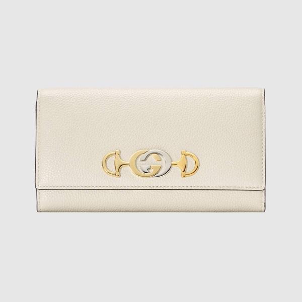 大人気 GUCCIスーパーコピー ズゥミ レザーコンチネンタルウォレット 長財布 573612 1B90X 9022